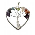 pendentif arbre de vie 7 chakras