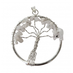 pendant tree of life moonstone