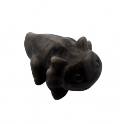 axolotl obsidienne silver