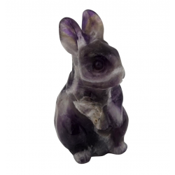 Rabbit amethyst