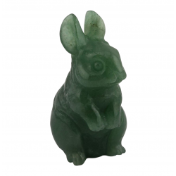 Rabbit green aventurine