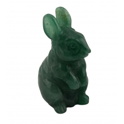 Rabbit green aventurine