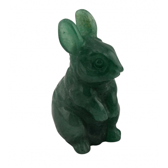 Rabbit green aventurine