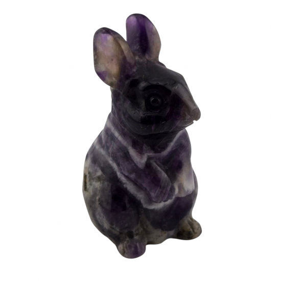 Rabbit amethyst