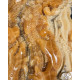 carving aquarium yellow calcite