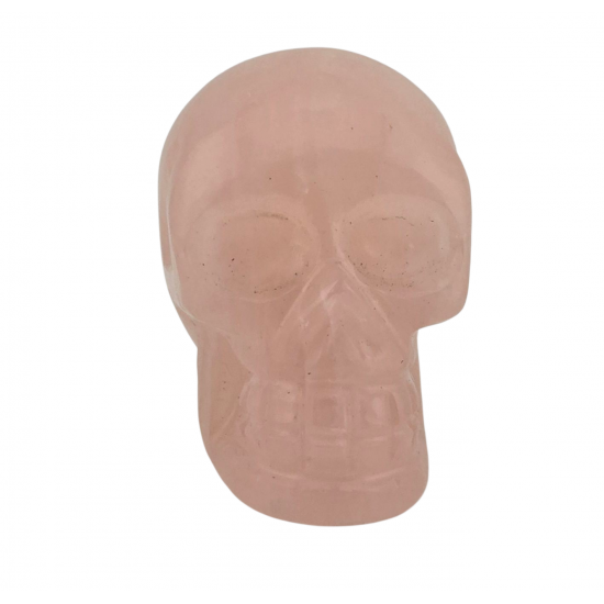 skull rose quartz
