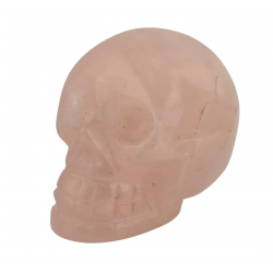 skull rose quartz