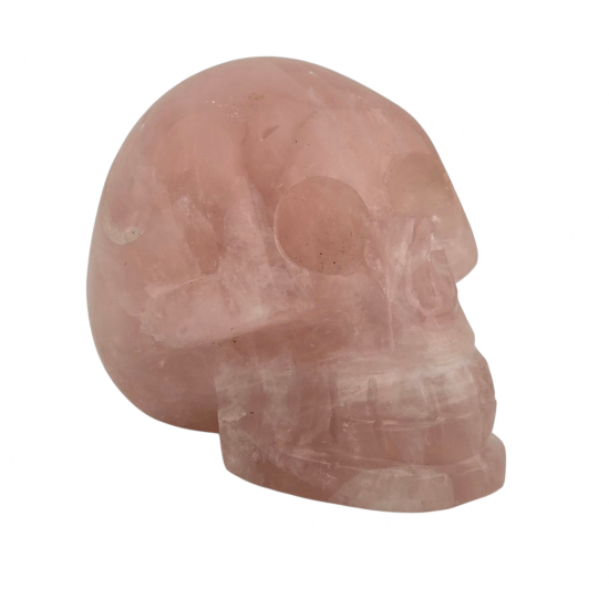 skull rose quartz