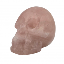 skull rose quartz