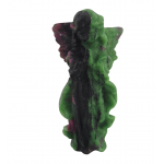 ange en zoisite et rubis