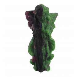 angel zoisite - ruby