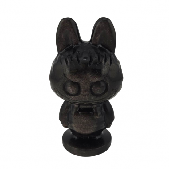 labubu silver obsidian