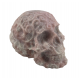 Skull pink opal
