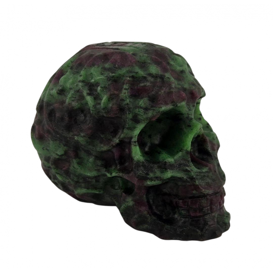 Skull ruby zoisite