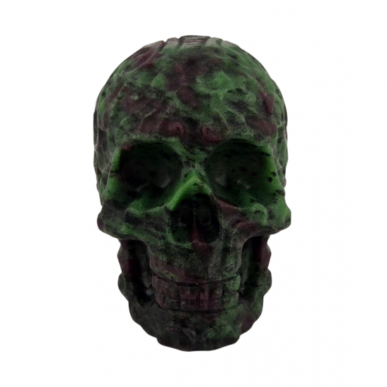 Skull ruby zoisite