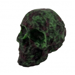 Skull ruby zoisite