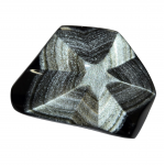 etoile obsidienne argente