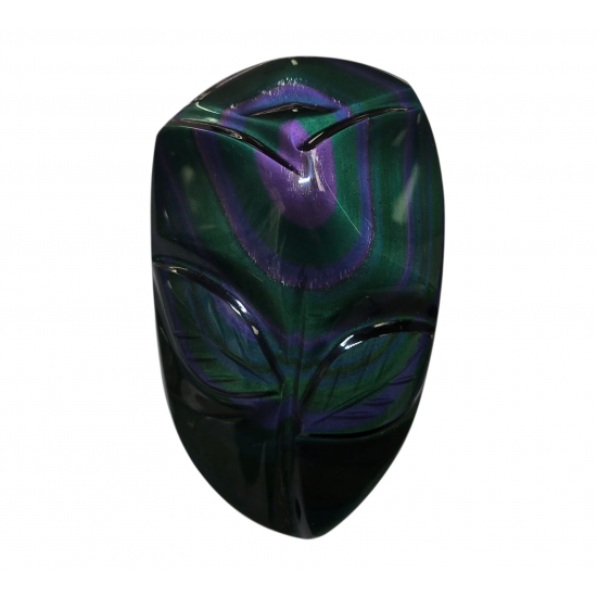 flower rainbow obsidian