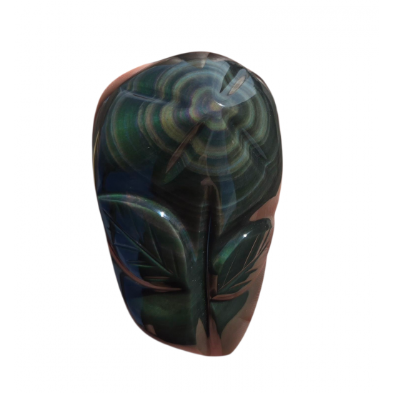 flower rainbow obsidian