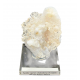Hyalite opal on chalcedony