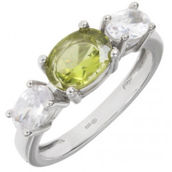 Ring K-02 Sterling Silver Peridot