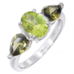 Ring K-06 Sterling Silver Peridot