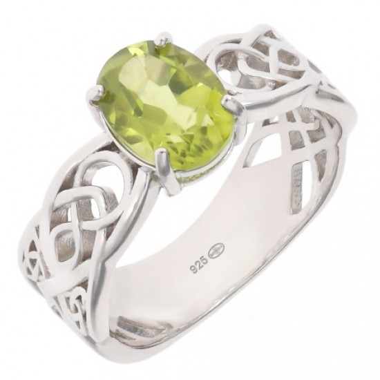 Ring K-07 Sterling Silver Peridot