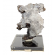Hyalite opal on chalcedony