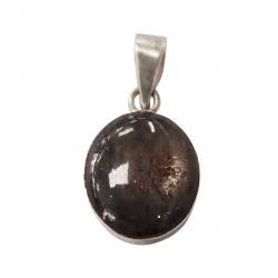 Sterling Silver star ruby pendant