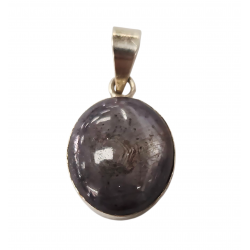 Sterling Silver star ruby pendant