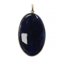 pendant sodalite silver