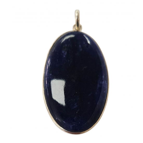 pendant sodalite silver