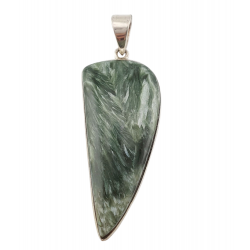 pendentif seraphinite argent