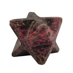 merkaba rhodonite 8cm