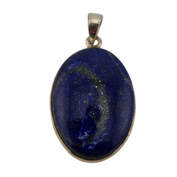 pendant lapis lazuli silver