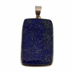 pendant lapis lazuli silver