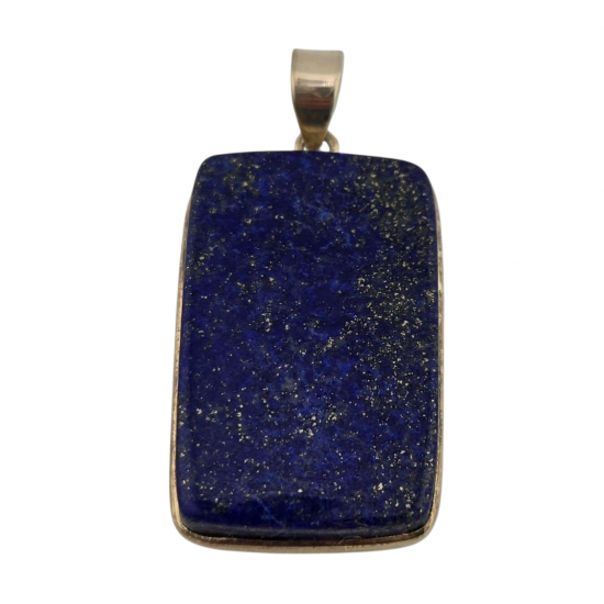 pendant lapis lazuli silver