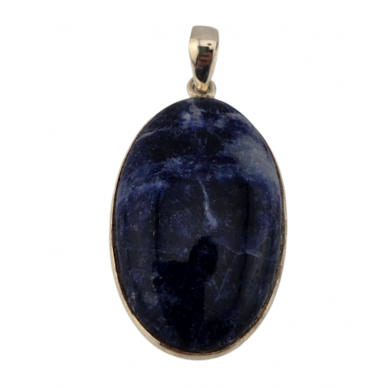 pendant sodalite silver