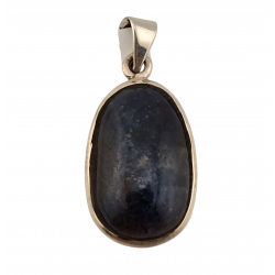 pendant sapphir silver