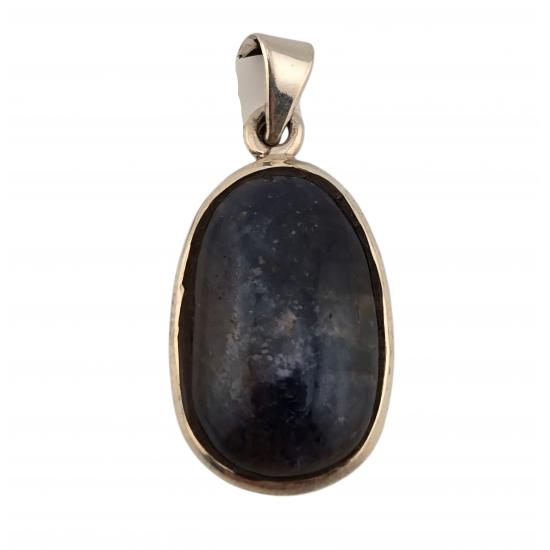 pendant sapphir silver