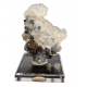 Hyalite opal on chalcedony