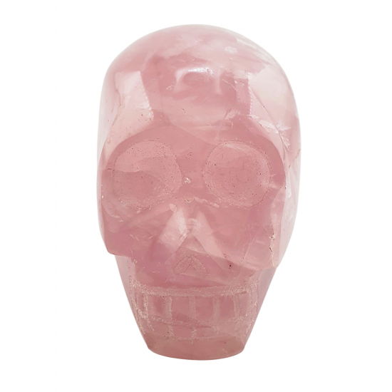 skull rose quartz