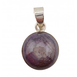 Sterling Silver star ruby pendant
