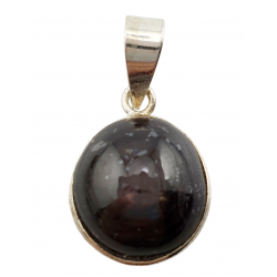Sterling Silver star ruby pendant
