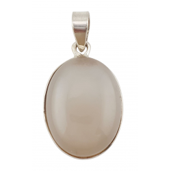 pendant moonstone silver