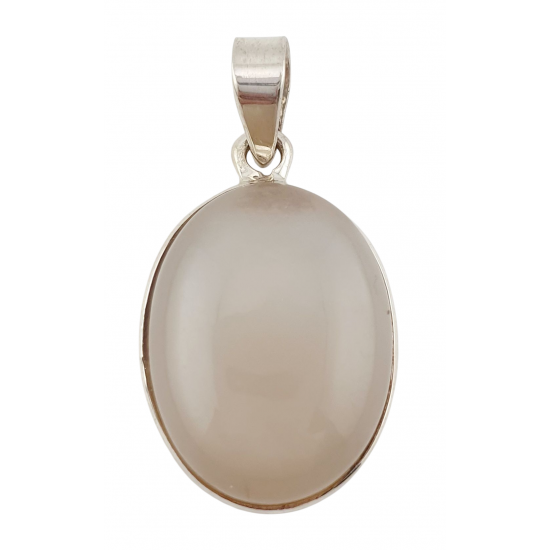 pendant moonstone silver