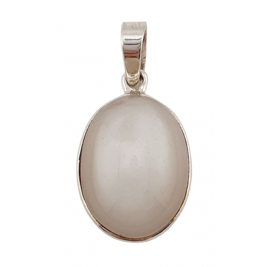 pendant moonstone silver