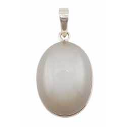 pendant moonstone silver