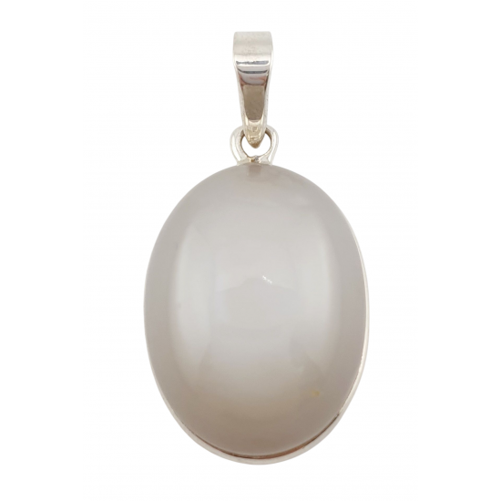 pendant moonstone silver