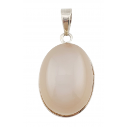 pendant moonstone silver